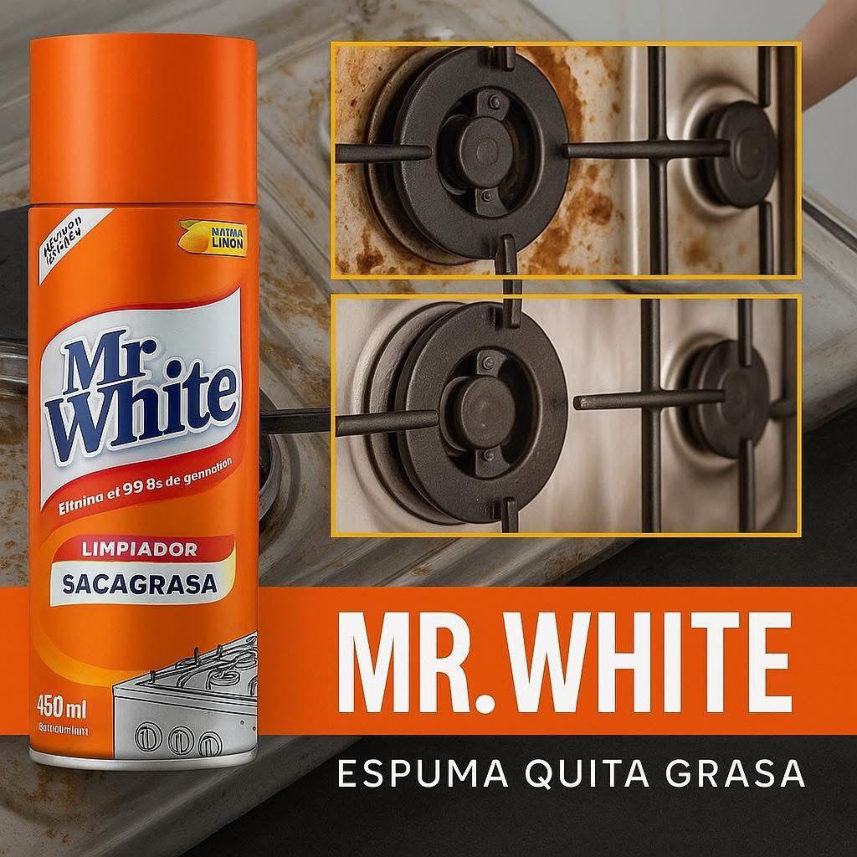 Espuma saca grasa