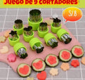 Juego de 9 cortadores