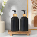 Pack de 2 Dispensadores de vidrio – 500 ml c/u