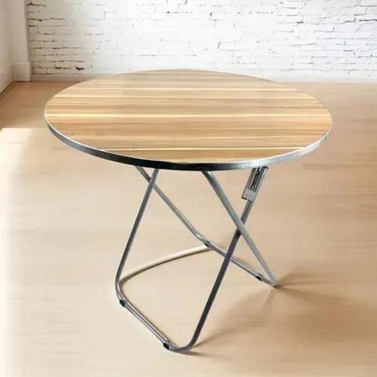 Mesa plegable redonda