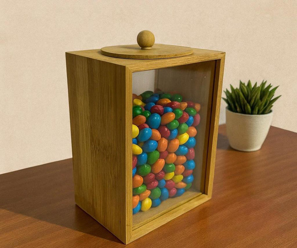Caja bambú 20 × 13.5 x 10 CM