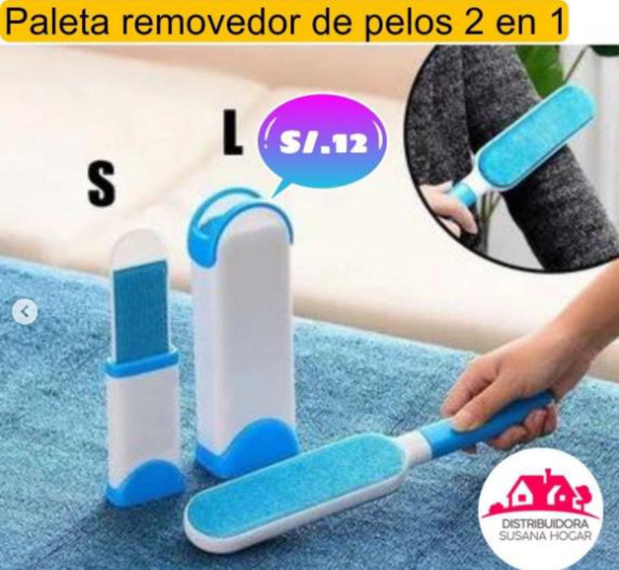 paletas de removedor de pelo y pelusas