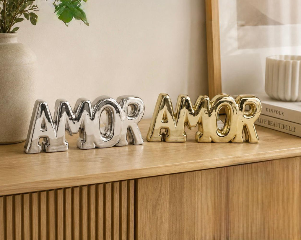 Adorno amor de cerámica