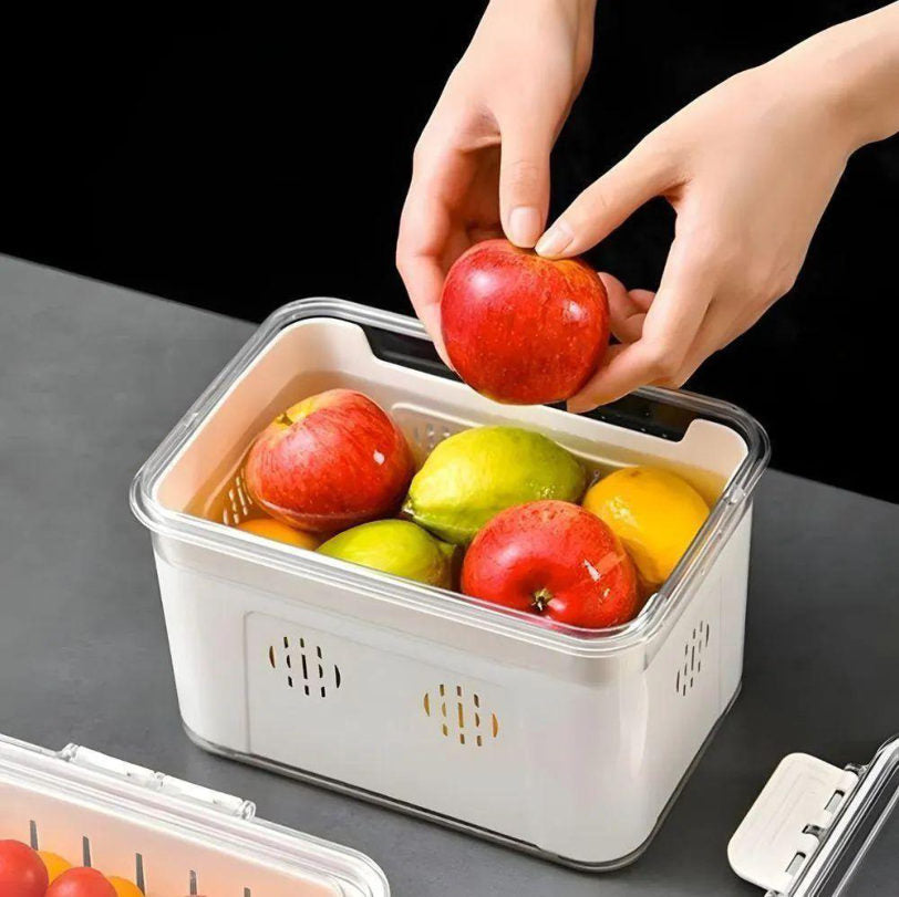 Contenedor Acrílico con Escurridor