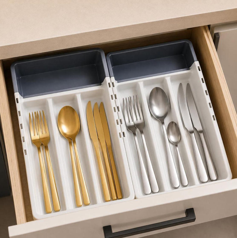 Organizador de Cubiertos Ajustable