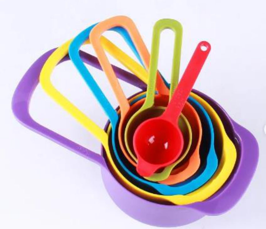 6 cucharas medidoras