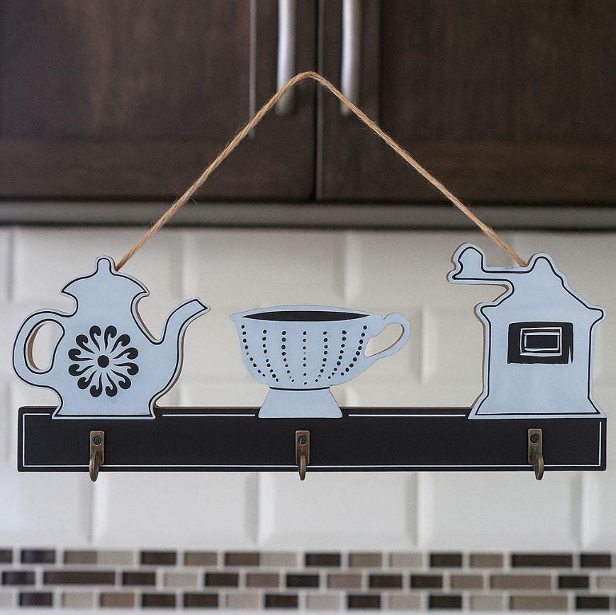 Perchero decorativo de cocina