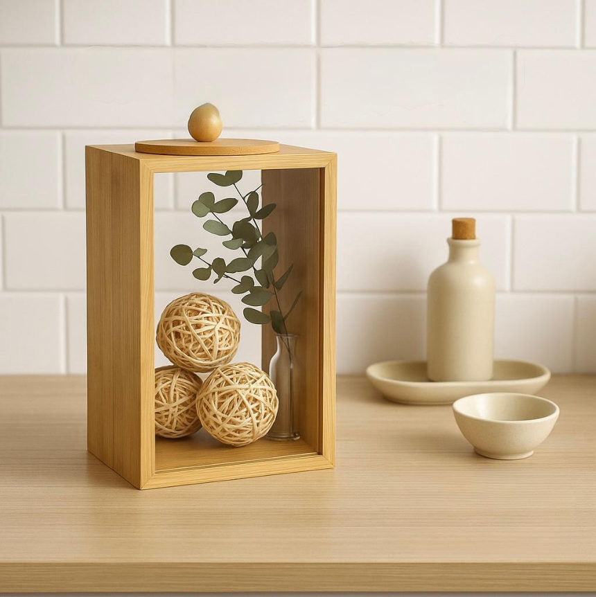 Caja bambú 25 x 13.5 x 10 cm