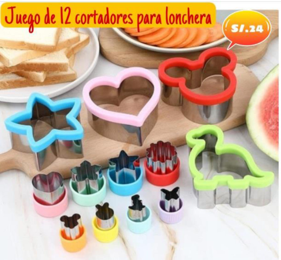 Juego de 12 cortadores
