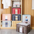 Caja de almacenamiento plegable
