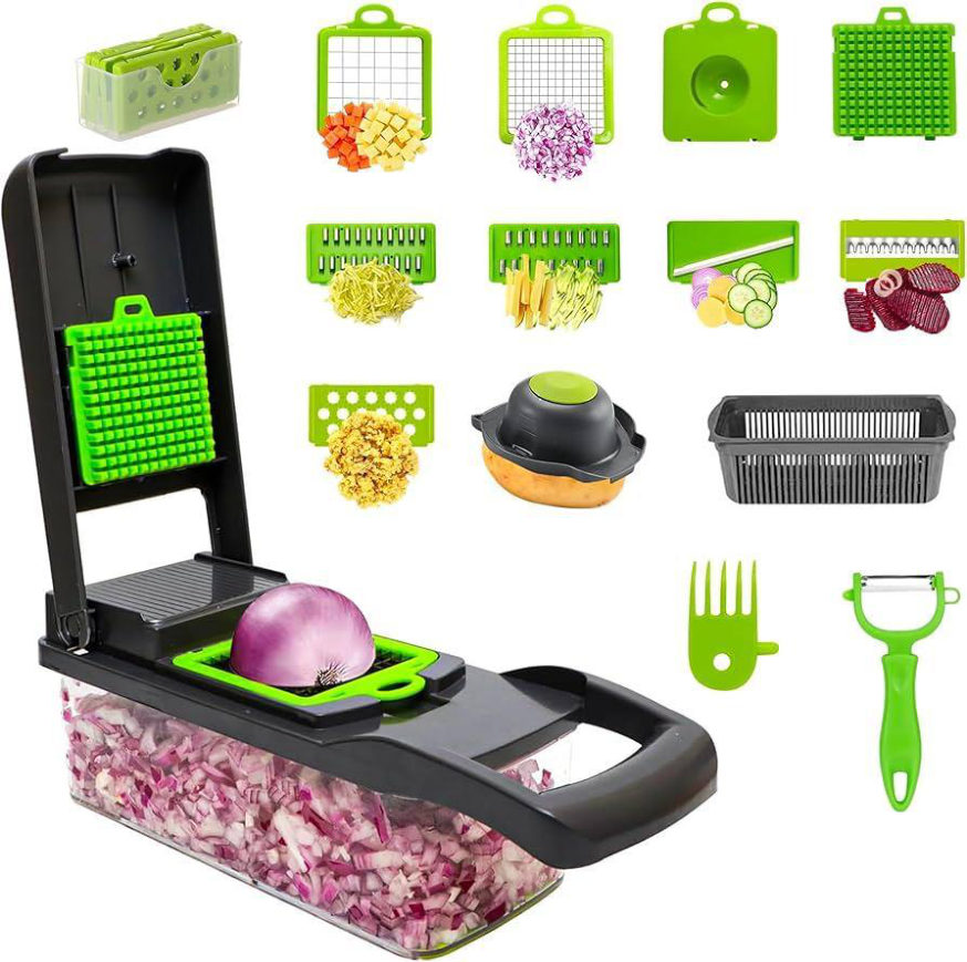 Cortador de verduras 14 en 1