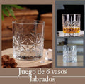 Juego de 6 vasos