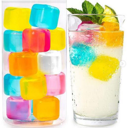 20 cubos de hielos reutilizables