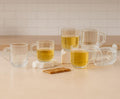Juego de 6 vasos con asas