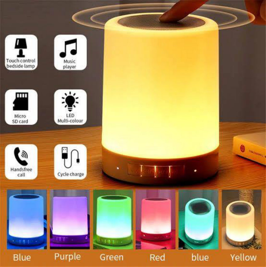 Lámpara recargable Bluetooth