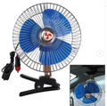 VENTILADOR PARA CARRO, 12 VOLTIOS, 6 PULGADAS