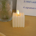 Vela con luces