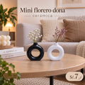 Mini florero dona