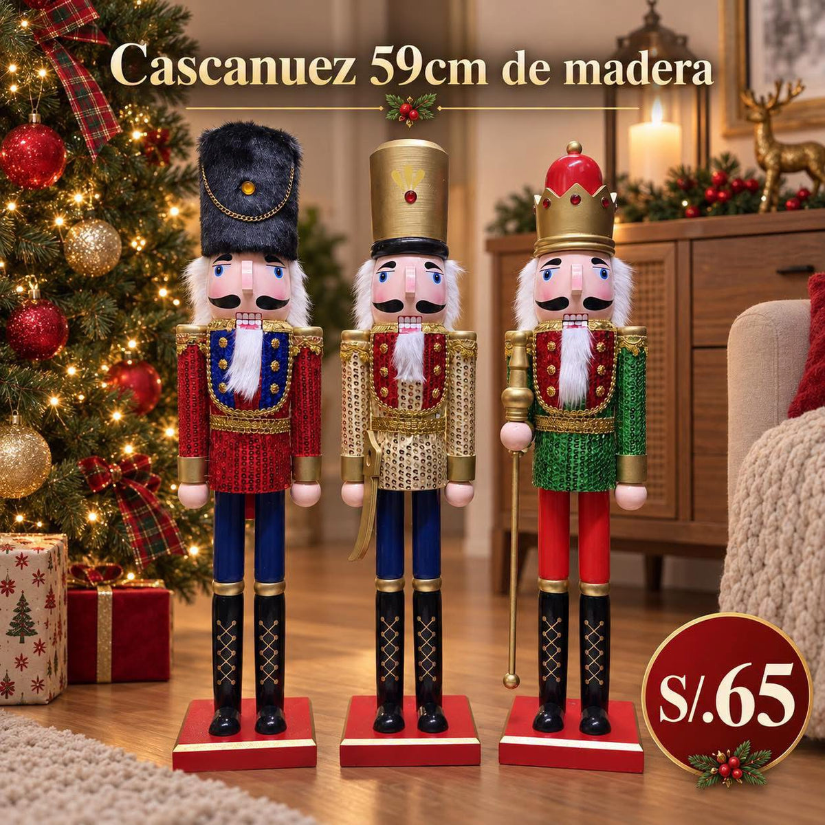 CASCANUEZ DE MADERA