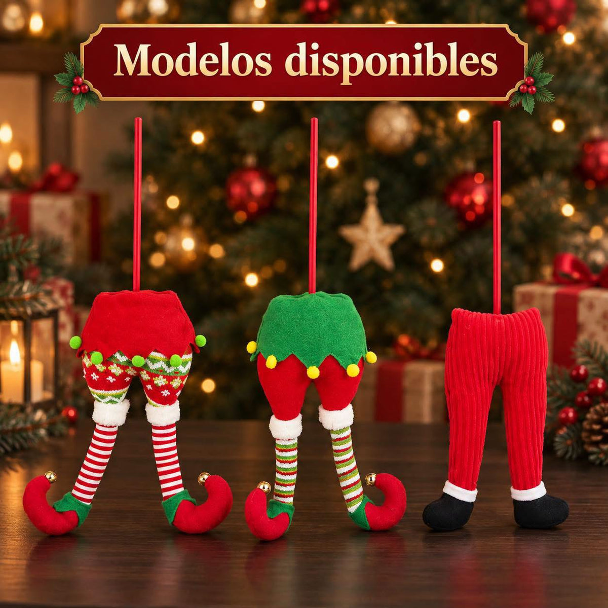 Piernas navidad