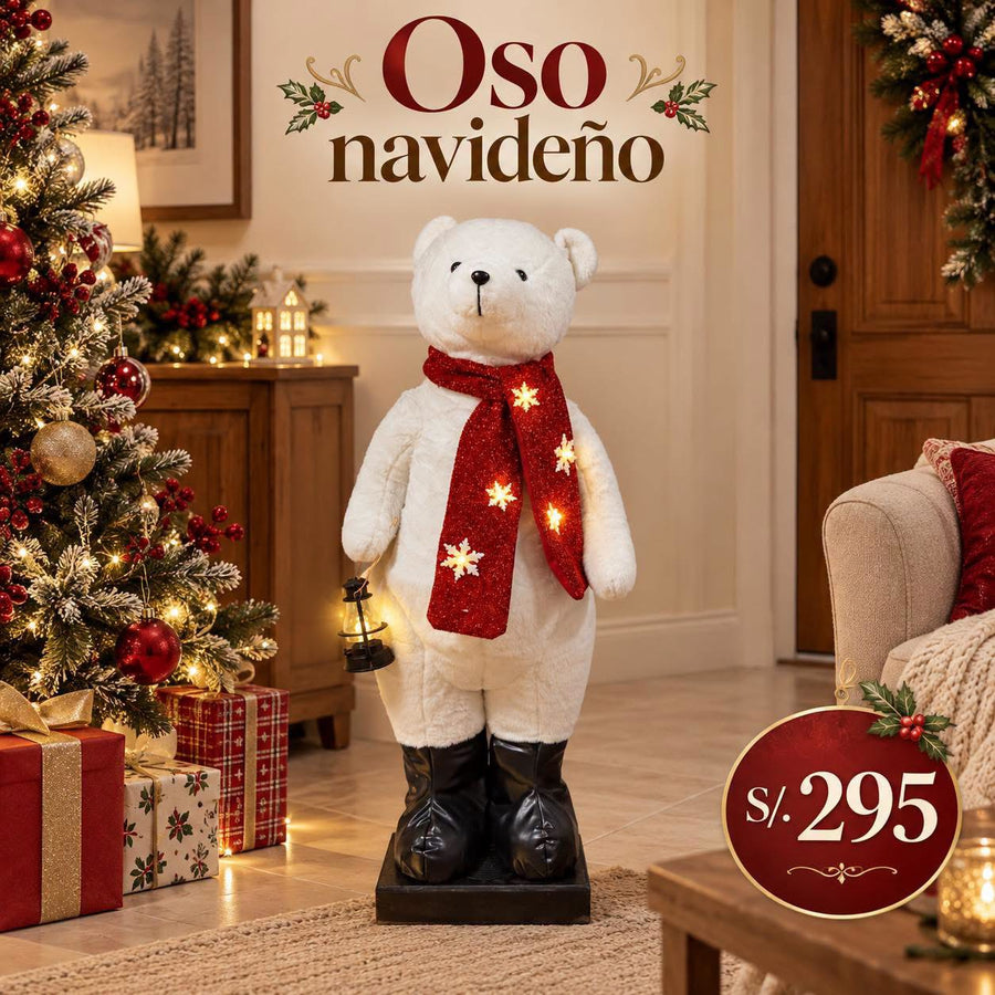 Oso navideño