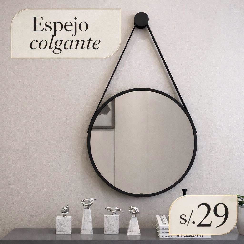 Espejo colgante 60cm