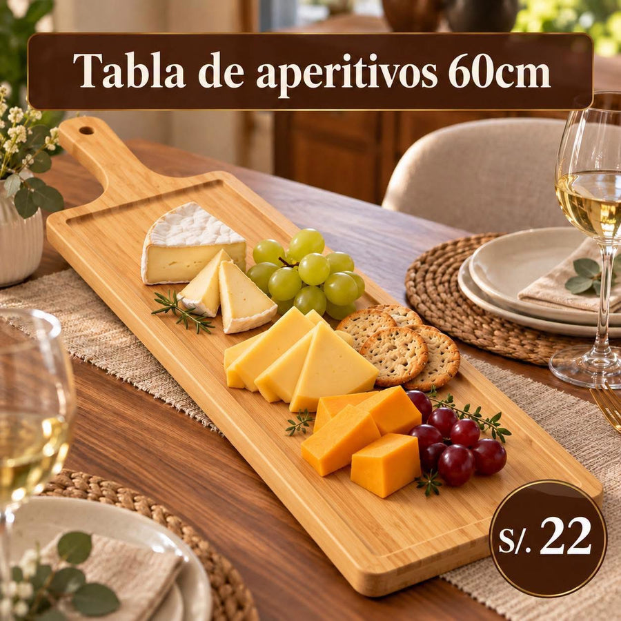 Tabla de aperitivos de 60cm