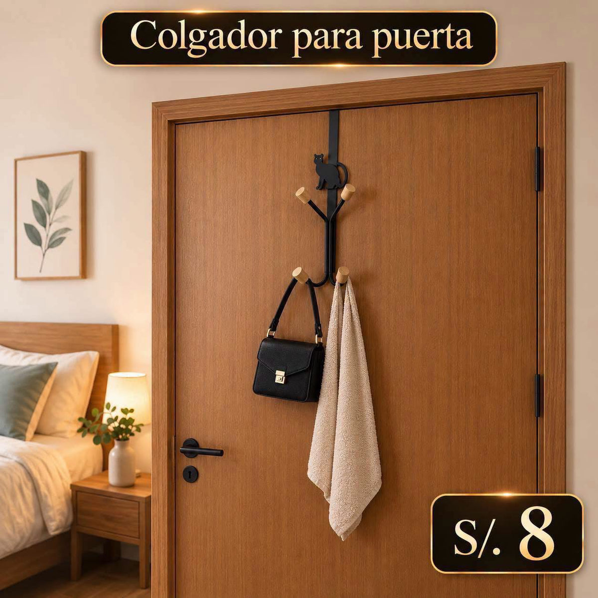 COLGADOR PARA PUERTA