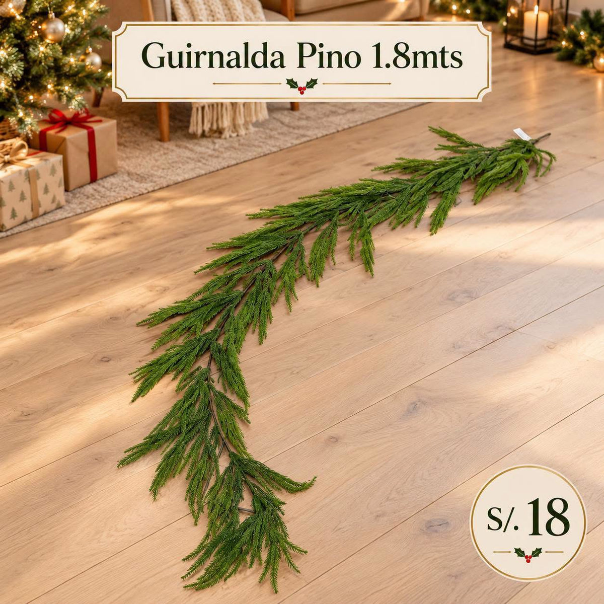 Guirnalda Pino 1.8 mts