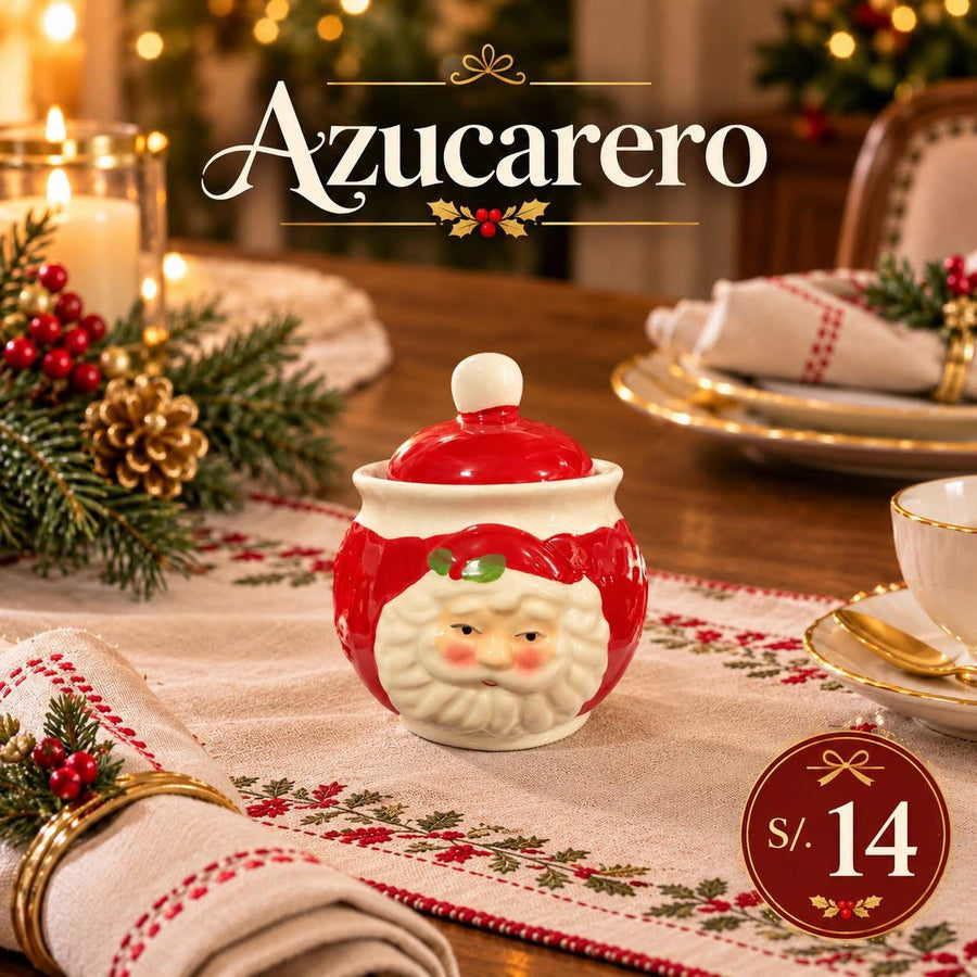 Azucarero navideño