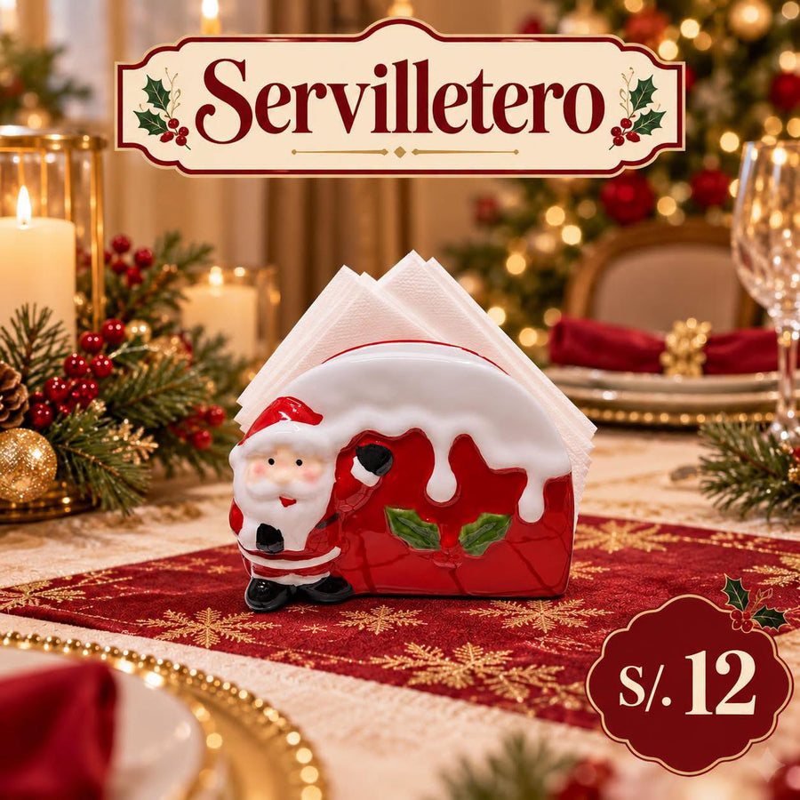 Servilletero Navidad