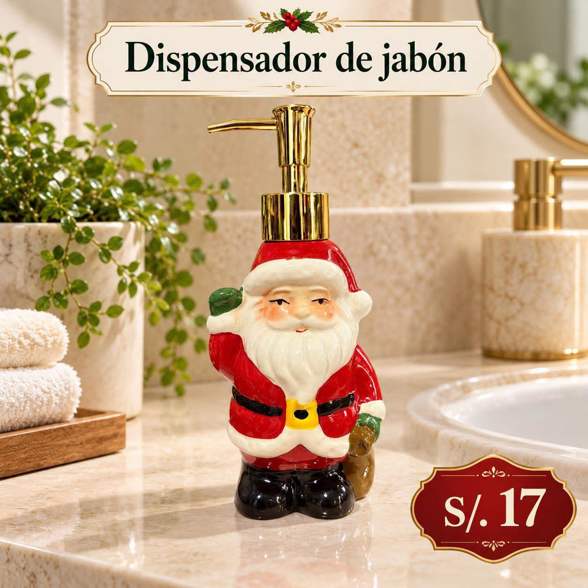 Dispensador de jabón