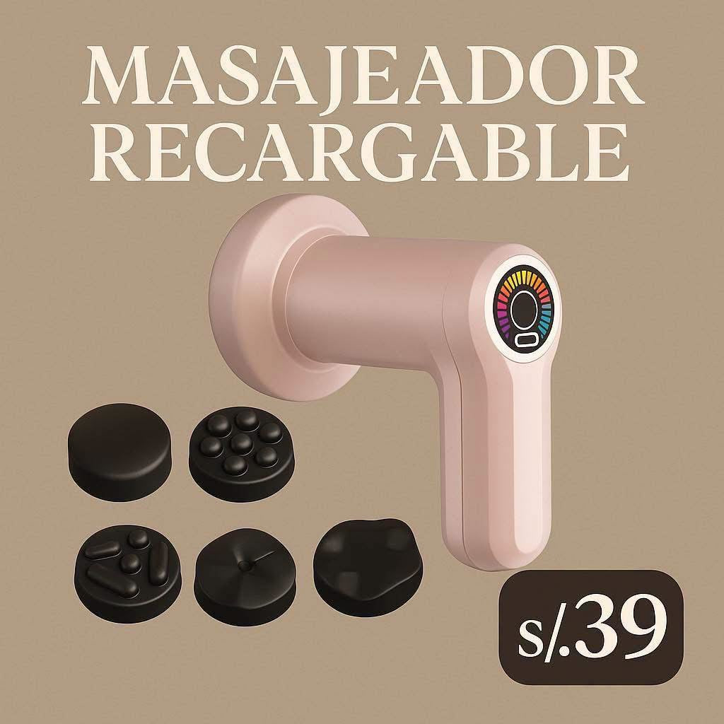 Masajeador Recargable