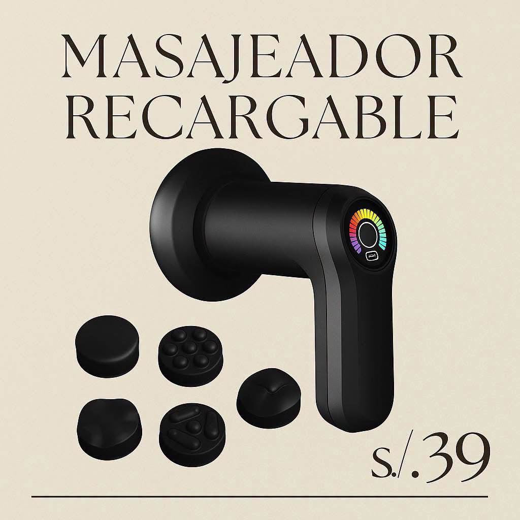 Masajeador Recargable