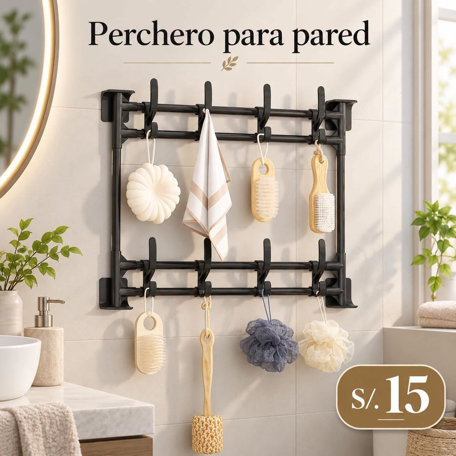 Perchero para pared