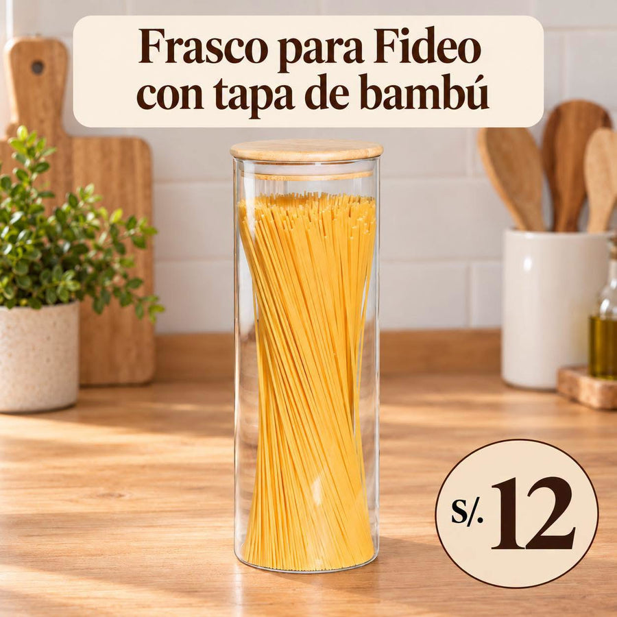 Frasco para fideos