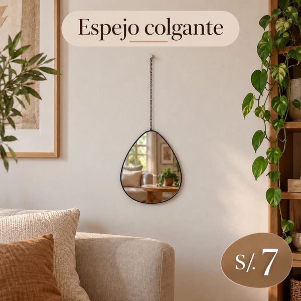 Espejo colgante